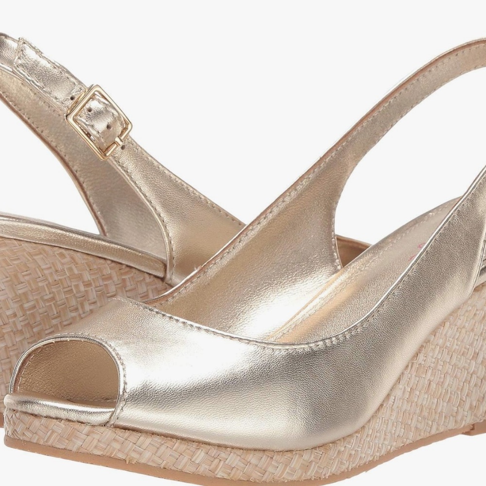 Gigi Slingback Wedge